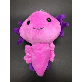 Unbranded Light purple Cute Axolotl Plush toy Christmas gift Baby toy Unisex Soft Pillow