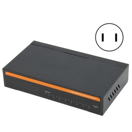 8 Ports Gigabit Ethernet Switch TBCS5008E Plug Play Stable Sturdy Aluminum Alloy Computer Networking Switches