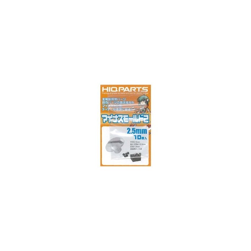 Minus Mold 2, 0.1 inches (2.5 mm), Pack of 10