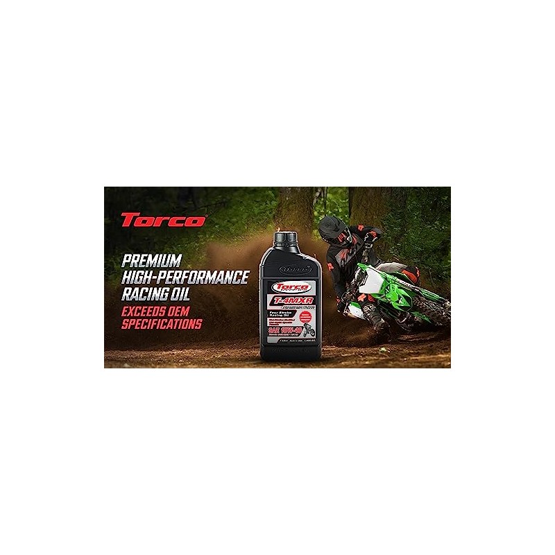 Torco T-4MXR 4-Stroke Racing Oil