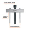 Truper EX-OROS, Extractor para engranes y orificios roscados