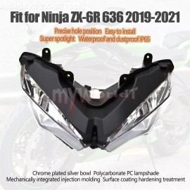 Unbranded Fit For 2019-2023 Kawasaki Ninja ZX6R Headlight Assembly Headlamp Light