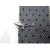 F NODE Silver Koi Fish Tie Clip Formal Wedding Party