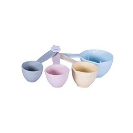 Avanti Ribbed Measuring Cups Australian Standards Pastel 4-Pieces Set