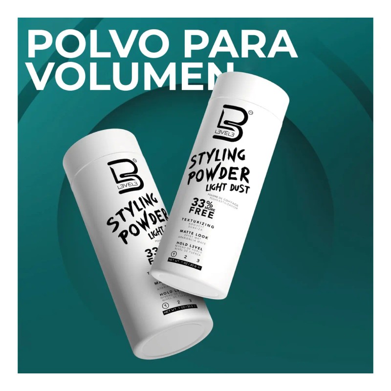 Cera En Polvo Para Cabello Level 3 Fijación Efecto Mate