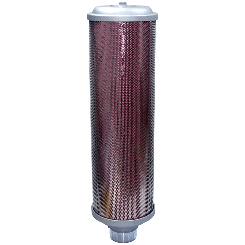 XY-20 Air Compressor Muffler 2" NPT Air Exhaust Muffler Silencer