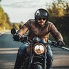 Yesmotor 3/4 Motorcycle Helmets Retro Open Face Vespa Scooters Helmet