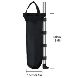 Feibmir Gazebo Sandbags Set of 4, Use this Sandbag for Weighing Umbrella Stands and Gazebos Outdoors.