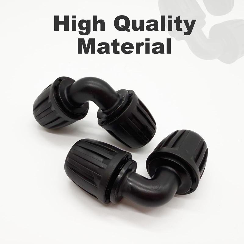 Micro-Drip-System L-piece 13 mm (1/2 inch) - Pack of 10: