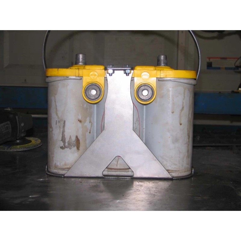 Plasma Thought Optima 34/78 Battery box mount yellow red top