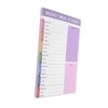 jojofuny Minimalist Meal Planner Notebook Daily Schedule Planner Grocery List