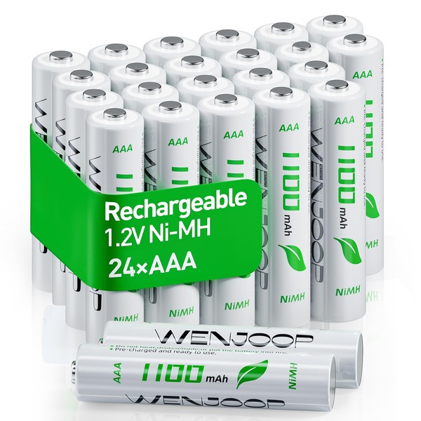Rechargeable AAA Batteries , 1.2V NiMH 1100 mAh High Capacity