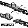 Dog Chain Collar Walking Collar with Design Secure Buckle 19MM