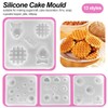 iSuperb 13 pcs Resin Mold Mini Cute Silicone Molds Epoxy