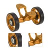 Bicycle Mudguard Easywheel Mudguard Rollers Wheels Double Wheel for for