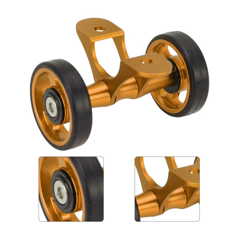 Bicycle Mudguard Easywheel Mudguard Rollers Wheels Double Wheel for for