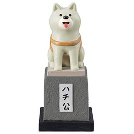 Decore Corporation Concombre ZCB-59731 Tadainu Hachiko Size: Approx. W3 D3.5 H7