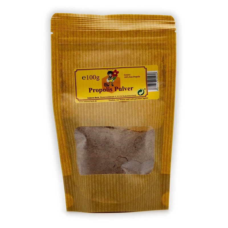 Imkerei Beck® - Natural propolis powder (100g), finely ground and