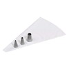 Tala Reuseable Icing Bag with 3 Stainless Steel Open Tip
