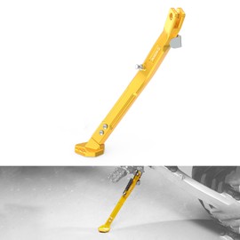 NICECNC Gold Kickstand Kick Stand Adjustable Sidestand Compatible with Suzuki DRZ400/DRZ400E/DRZ400S/DRZ400SM 2000-2020 2021 2022 2023 2024 See Fitment (Accessories not Included)