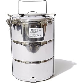 Zebra Stainless Steel Food Carrier (14 cm)