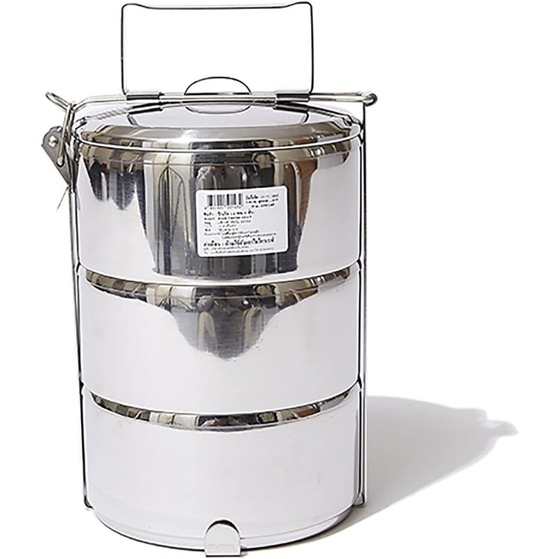 Zebra Stainless Steel Food Carrier (14 cm)