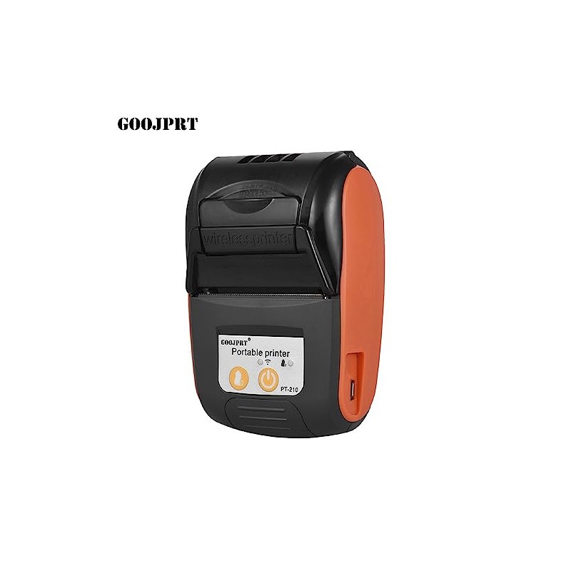 Sunydog 10 Rolls of Paper Pt-210 58mm Portable Thermal Printer