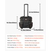 VEVOR 15" Rolling Tool Bag, 110 lbs Load Capacity, 25