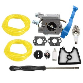 Hippotech Carburetor and Air filter Gasket Kit for Husqvarna 125B 125BX 125BVX Blower