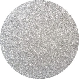 Hemway Glitter Paint Additive Crystals for Acrylic Emulsion Paint, Interior & Exterior Walls, Wood, Varnish, Matt, Gloss, Furniture 100g / 3.5oz - Ultrafine (1/128" 0.008" 0.2mm) - Silver