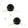 GNXfixt 2 x grass trimmer head for Polycut 6-3 replacement