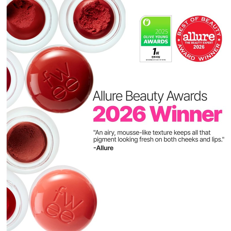 fwee Lip & Cheek Blurry Pudding – Acabado Natural y