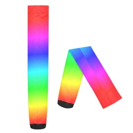 1 Pair High Thigh Socks Over Knee Socks Long Crew Circulation Stockings Casual Compression Leg Warmers Boot Socks Print Rainbow Color Visible Optical Light Spectrum