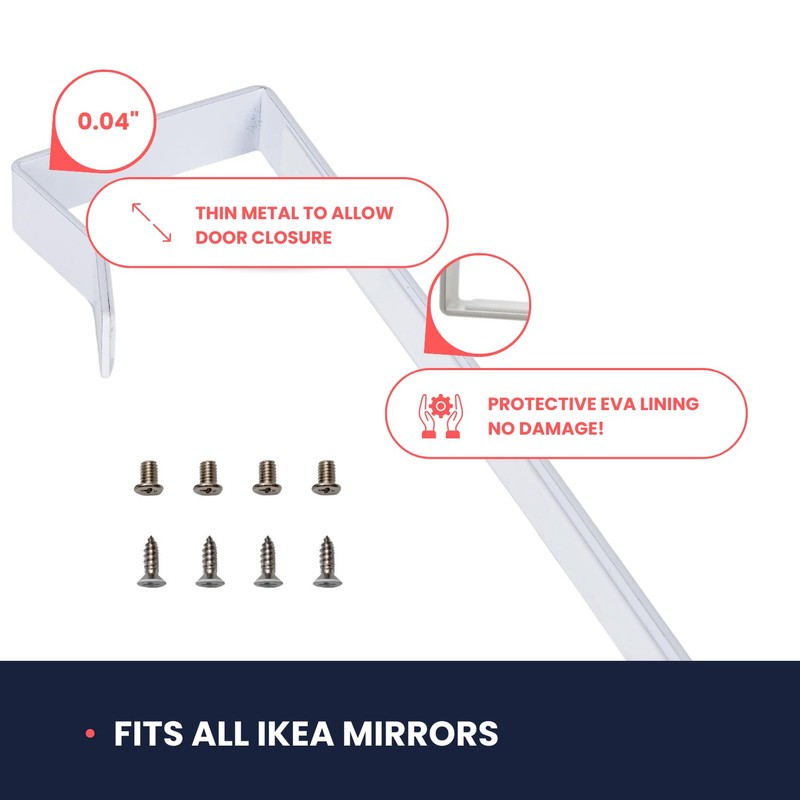 Over-The-Door Hooks (Heavy Duty) Metal for Thick Doors | Adjustable