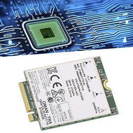 Acogedor Tarjeta Inalámbrica DW5821E 3G/4G/5G, Tarjeta WiFi Adaptadora de Red Adecuada para PCI Express M.2 Especificación 3042 Tipo Key.B Slot, para PC, Portátiles