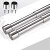 31-52 cm Wardrobe Rail, Extendable Stainless Steel Clothes Rail Pole