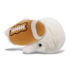 DolliBu White Whale Stuffed Animal with Football Plush - Soft