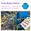 DMiotech 16mm / 5/8" Aluminium Alloy Momentary Push Button Switch