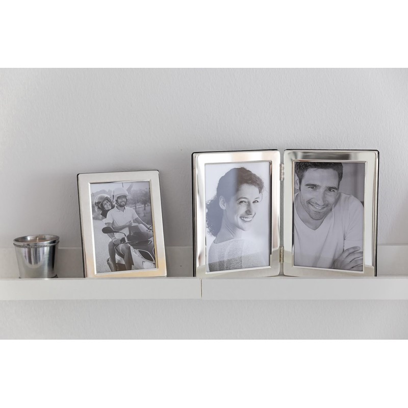 Edzard Photo Frame Salerno, 4x6 inch (10x15 cm), Silver Plated