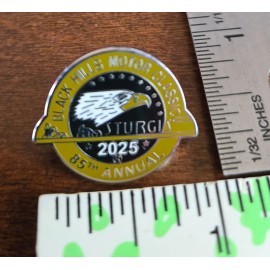 2025 Sturgis "Heritage", SD 85th Harley D. MC Rally Jacket/Vest Pin
