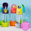 b.box Tritan Drink Bottle, 15 Ounce, Unique Ergonomic Triangular Shape,