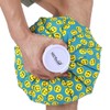 NeoTech Care Ice Bag, Screw Top Fillable, Reusable (Smiley Face