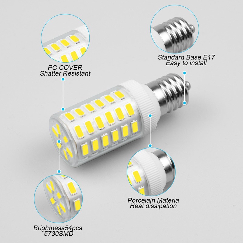 LFLAMPON Light Bulb Replacement Kei D28x Kel 2816x Refrigerator Bulb