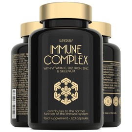 Immune System Booster - 120 Capsules - Immune Support & Recovery Complex