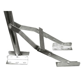 TableLegsOnline Height Adjustable Single Folding Table Leg (FS29ADJ)