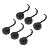 6Pcs Magnetic Hook 180° Rotation 0‑8kg Strong Neodymium Magnet for