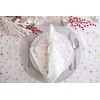 DII Christmas Star Print Tablecloth 52x52