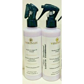 VERENIZE KERATIN & ARGAN OIL INFUSED INTENSIVE REPAIR FORMULA  2x HEAT PROTECTOR