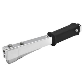 Air Locker A12 Professional Hammer Tacker Uses T50 Staples 1/4 Inch (AT50-06), 3/8 Inch (AT50-10), 1/2 Inch (AT50-12), & 5/8 Inch (AT50-16)