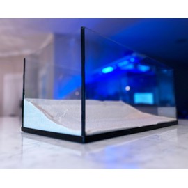 Aqua Natural Sugar White Sand 10lb Substrate for aquascaping, Aquariums, vivariums and terrariums